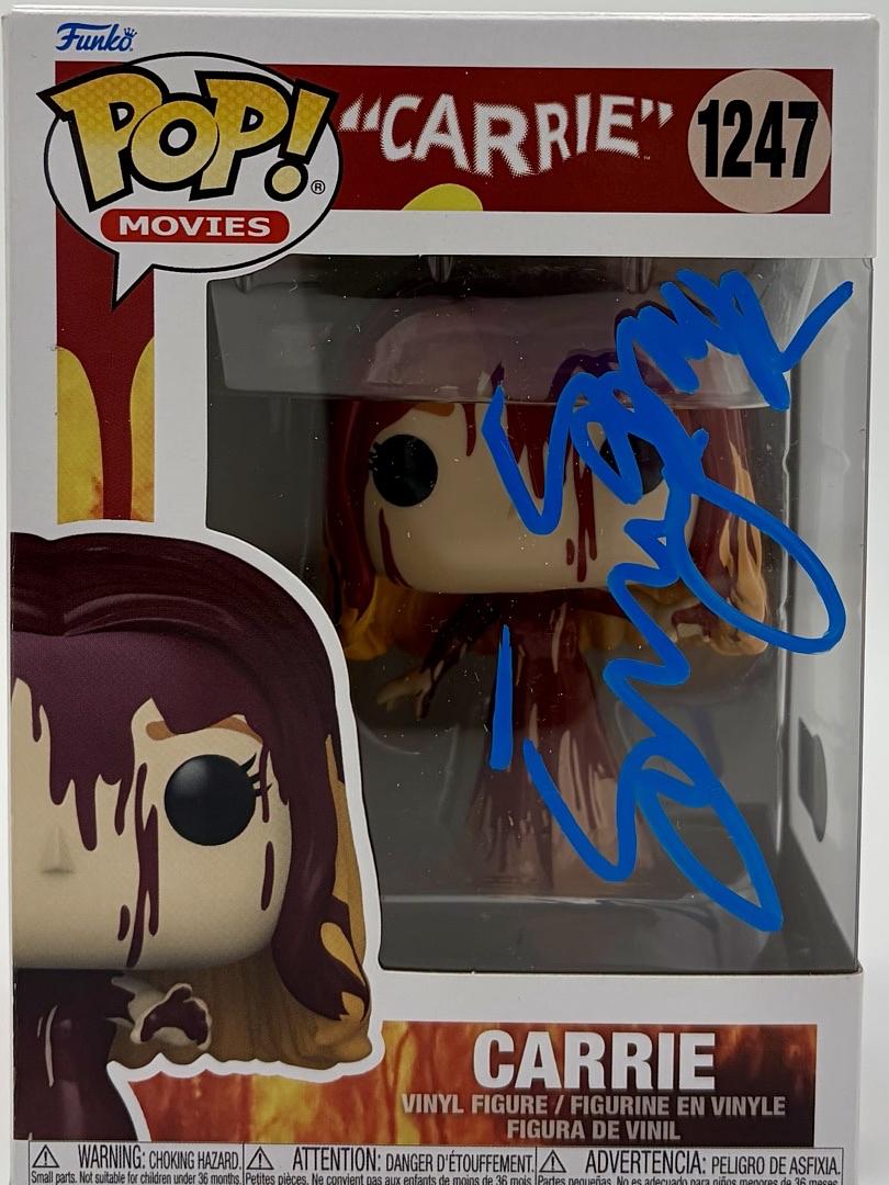 Sissy Spacek Signed Funko Pop #1247 (Carrie) - Beckett COA